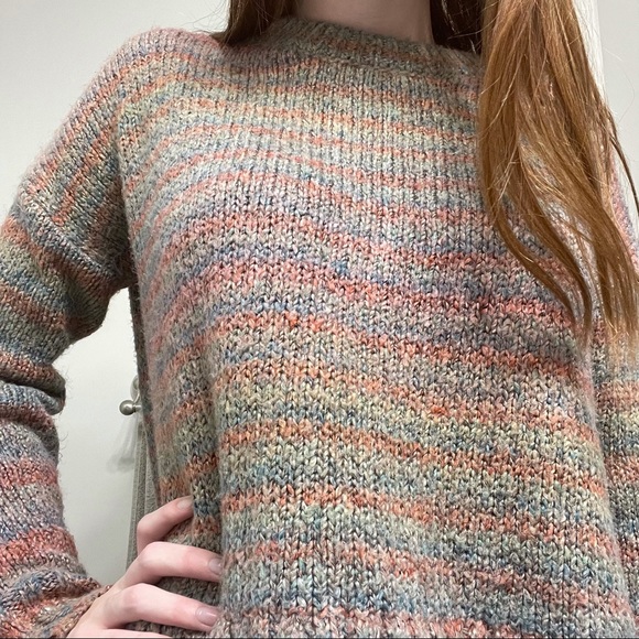 Mossimo Supply Co. Sweaters - ‼️$5 Sale‼️🌻 Rainbow Crewneck Sweater Sz Small